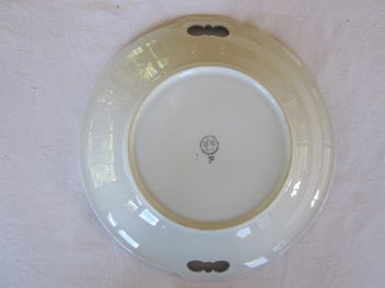 Listing 2 of 6 for Vintage Bing & Grondahl Seagull Large Cake Plate w/Fish Handles