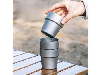 Listing 4 of 10 for 175ml Double-layer Titanium Alloy Cup For Outdoor Home