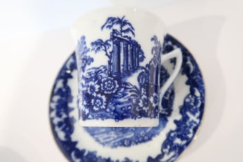 Listing 3 of 4 for ***RARE EDWARDIAN ROMANTIC STAFFORDSHIRE TRIO***