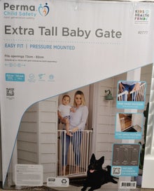 Listing 2 of 2 for EXTRA TALL CHILD SAFETY GATE - NEVER USED & STILL IN ORIGINAL BOX