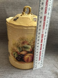Listing 7 of 11 for Aynsley Orchard Gold - Biscuit Canister
