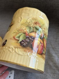 Listing 10 of 11 for Aynsley Orchard Gold - Biscuit Canister