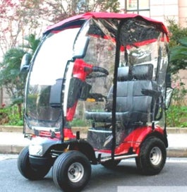 Listing 9 of 9 for BLIZZARD Xtreme "As New" DEMO Wide Seat Scooter (LHD Steer) Factory Alloys.