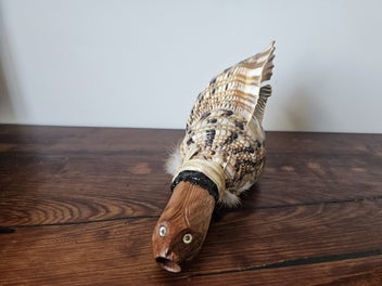 Listing 9 of 9 for Putatara - Taonga Puoro - Large Triton Shell - Putatara - Carving