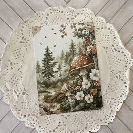 Listing 8 of 11 for - Junk Journal Papers - Mountain Camping - Sample Pack