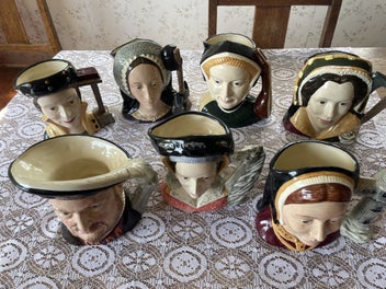 Listing 5 of 6 for Royal Doulton King Henry VIII and wives
