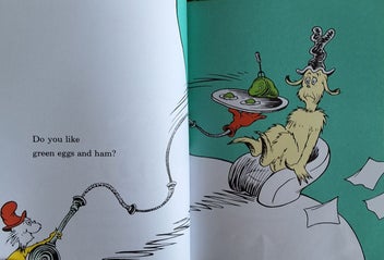 Listing 5 of 20 for 4 DR SEUSS MINIS HDBK* HORTON HEARS A WHO*GREEN EGGS & HAM* 1 FISH 2 FISH* ABC