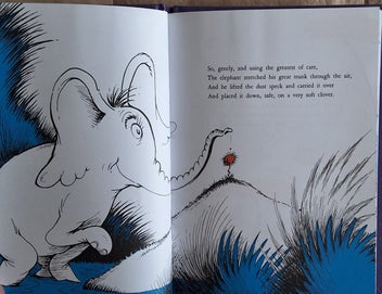Listing 14 of 20 for 4 DR SEUSS MINIS HDBK* HORTON HEARS A WHO*GREEN EGGS & HAM* 1 FISH 2 FISH* ABC