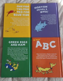 Listing 20 of 20 for 4 DR SEUSS MINIS HDBK* HORTON HEARS A WHO*GREEN EGGS & HAM* 1 FISH 2 FISH* ABC
