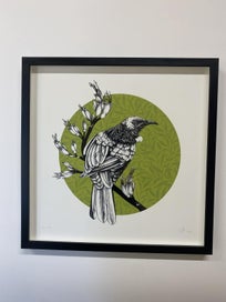 Listing 1 of 4 for Modern Framed print of Tui