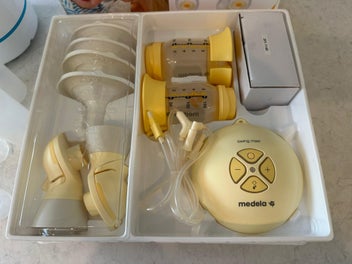 Listing 2 of 4 for Medela Swing Double Electric Breast Pump and Free Bottle Steamer