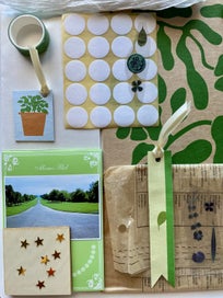 Listing 2 of 10 for Junk Journal Bundle - Green Tone
