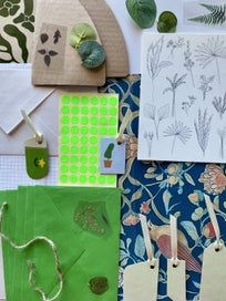 Listing 6 of 10 for Junk Journal Bundle - Green Tone