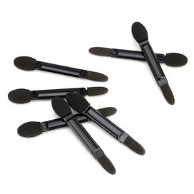 Listing 2 of 2 for 50pcs Black Double ended Sponge Eyeshadow Brush Tipped Eye Shadow Applicators