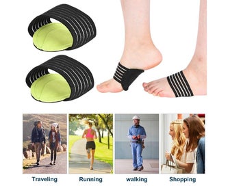 Listing 3 of 3 for 3 pairs of thickened compression corrective arch support pads insoles for pai