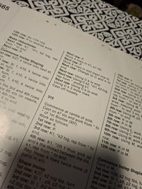 Listing 3 of 6 for Vintage Shepherd Baby Knit Booties Leaflet