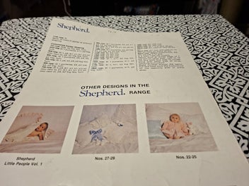 Listing 6 of 6 for Vintage Shepherd Baby Knit Booties Leaflet