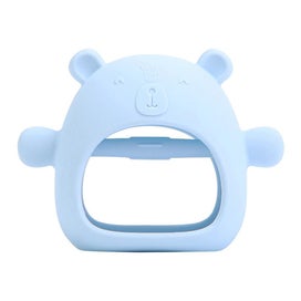 Listing 1 of 2 for Teether Newborn Teething Stick Silicone Teething Mittens For Toddlers