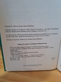 Listing 5 of 6 for The Three in one bible reference companion