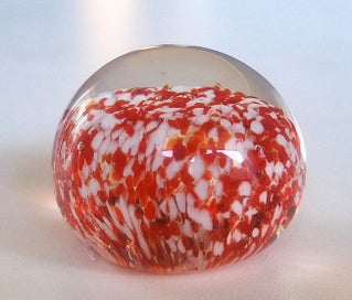 Listing 6 of 17 for <<< LUSH ART GLASS PAPERWEIGHT >>>