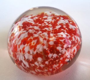 Listing 9 of 17 for <<< LUSH ART GLASS PAPERWEIGHT >>>