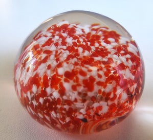 Listing 15 of 17 for <<< LUSH ART GLASS PAPERWEIGHT >>>