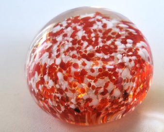 Listing 2 of 17 for <<< LUSH ART GLASS PAPERWEIGHT >>>