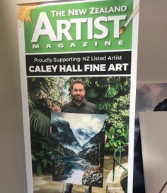 Listing 16 of 16 for Afterpay - Still in the Fiord - Landscape Painting by Caley Hall