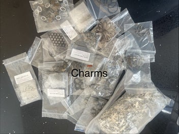 Listing 3 of 16 for Glass Cabochon Jewellery Parts and Complete Sets