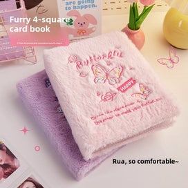 Listing 4 of 9 for 4 Grid Loose-Leaf Album For Girl Love Bean Card Storage