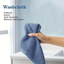 Listing 7 of 10 for 6 PCs Bamboo Washcloths Hand Towels Set - Super Soft Absorbent Hypo-Allergenic
