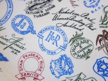 Listing 6 of 9 for Rare Crown Lynn Promotional Plate.