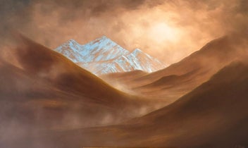 Listing 2 of 4 for Jamie Stewart Oil ''Lindis Pass'' (Central & North ,Otago) South Island