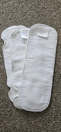 Listing 8 of 10 for Boutique Cloth Nappy Bundle | 6 Nappies + Bulk Inserts | Featuring Bubblebubs &