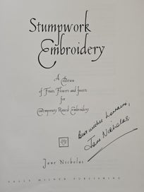 Listing 2 of 4 for Stumpwork Embroidery by Jane Nicholas