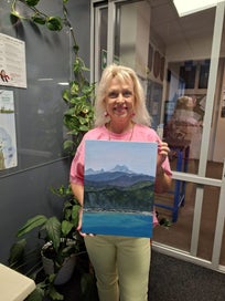 Listing 3 of 3 for Acrylic Painting Fundraiser - Mt Hikurangi, East Cape NZ by Elaine Heenan