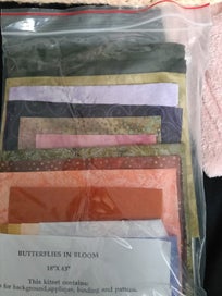 Listing 2 of 2 for Butterflies in bloom wallhanging