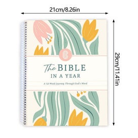 Listing 8 of 9 for The Bible In A Year: A 52-Week Study, 52-Week Bible Study Plan,Hardcover Book