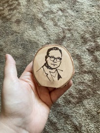 Listing 9 of 10 for Wood-Etched portraits - Louden Swain (band portraits)