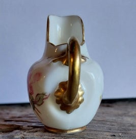 Listing 2 of 4 for A 1951 Royal Worcester miniature flat-back jug signed by Kitty Blake
