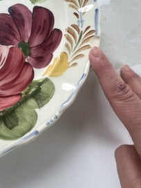 Listing 2 of 4 for Belle Fiore Chanticleer round platter