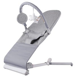 Listing 8 of 11 for New Baby Bouncer Folding Bouncer Seat Chair for Babies 0-9 Months with Toy Bar