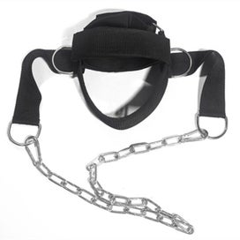 Listing 2 of 7 for Adjustable Head Harness Neck Muscles Builder Strength Strap Weight Lifting Chain