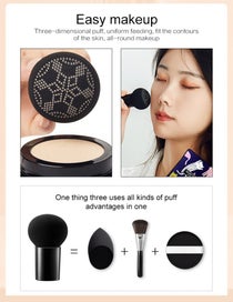 Listing 6 of 6 for Air Cushion BB Cream Foundation Free Mushroom Headed Sponge Air Kusyen Krim BB W