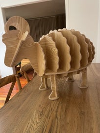 Listing 3 of 5 for Wooden Sheep Kids Bookshelf