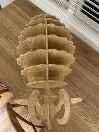 Listing 5 of 5 for Wooden Sheep Kids Bookshelf