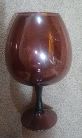 Listing 2 of 6 for Amethyst Venetian Glass goblet