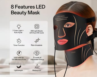 Listing 2 of 11 for LED Light Therapy Face Mask (OVER STOCKED)