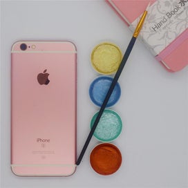 Listing 3 of 5 for 12Color Metallic Watercolor Paint Set With Water Brush for Painting Water Color