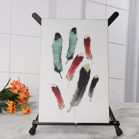 Listing 6 of 10 for Foldable Easel Aluminium Tripod Alloy 360 Rotation Adjustable Painting Display T